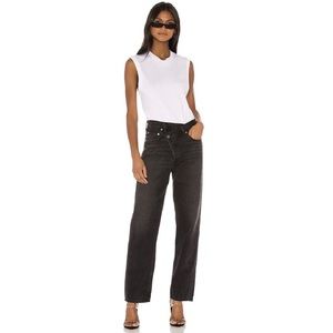 AGOLDE Criss Cross Black Jeans